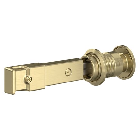 NATIONAL HARDWARE Brushed Steel/Zinc Sliding Door Lock N700-152